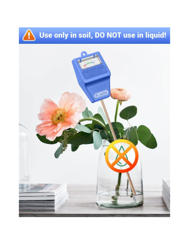 Medidor de Humedad del Suelo Dr.meter S10Plus Azul