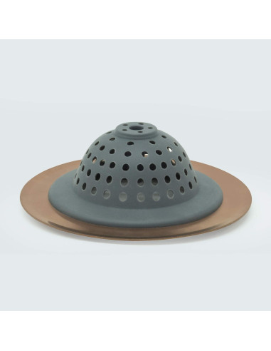 Colador de Fregadero Silicona ExcelSteel 11.43 cm Gris