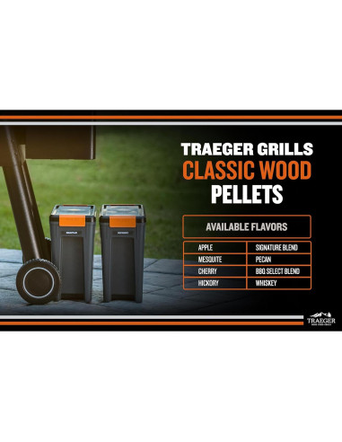 Bin de Almacenamiento de Pellets Traeger BAC637 9,98 kg