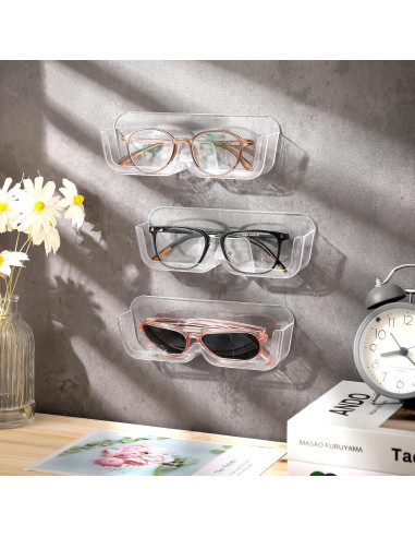 Organizador de Gafas de Sol de Pared Willinglong 6 Piezas