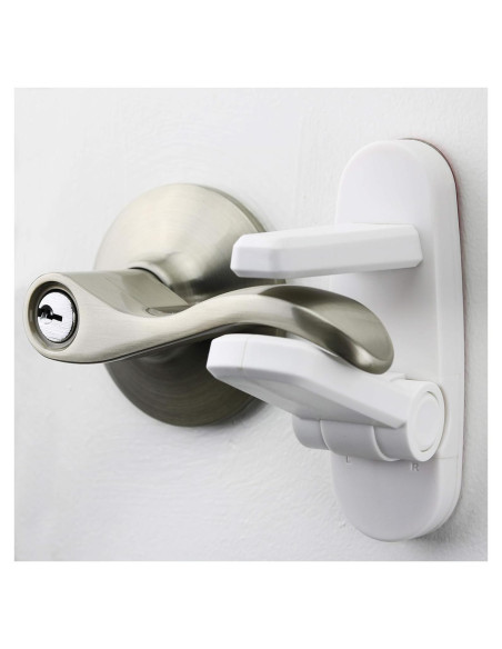 Bloqueo de Palanca de Puerta para Bebés - 4 Unidades - ABS Bloqueo de Palanca de Puerta para Bebés - 4 Unidades - ABS