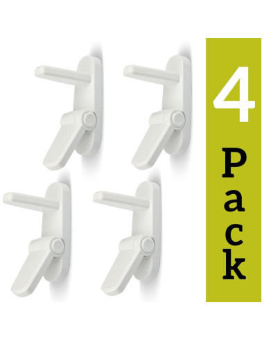 Bloqueo de Palanca de Puerta para Bebés - 4 Unidades - ABS