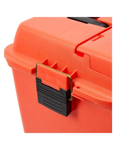 Caja de Almacenamiento Seco Plano Extra Grande Naranja 1,36 kg Caja de Almacenamiento Seco Plano Extra Grande Naranja 1,36 kg