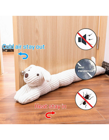 Tope de Puerta Decorativo SwissElite 91 cm Rayas de Perro Tope de Puerta Decorativo SwissElite 91 cm Rayas de Perro