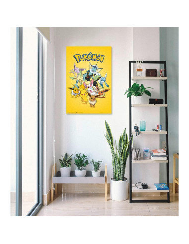 Póster Evolución de Eevee Pokémon 61x91 cm Papel