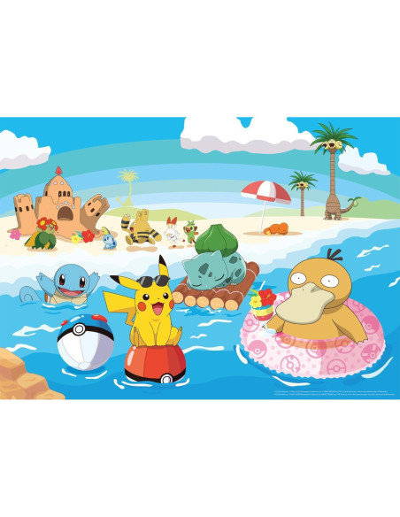 Rompecabezas 500 Piezas Buffalo Games Pokémon Playa 54x38cm Rompecabezas 500 Piezas Buffalo Games Pokémon Playa 54x38cm