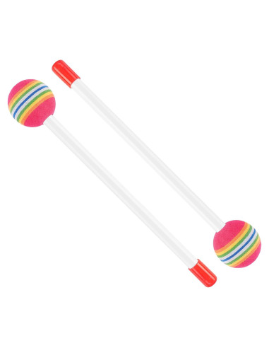 Baquetas de Tambor Redondas 2 Pcs para Niños - Mallet