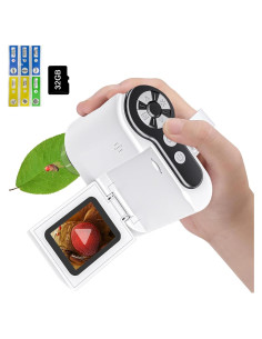 Microscopio Portátil WINWEND 1000X para Niños Blanco