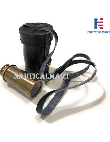 Telescopio Náutico NauticalMart 15,24 cm Antiguo con Estuche Telescopio Náutico NauticalMart 15,24 cm Antiguo con Estuche