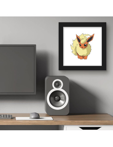Póster de Arte Pokemon Flareon Trends International 30.48 cm