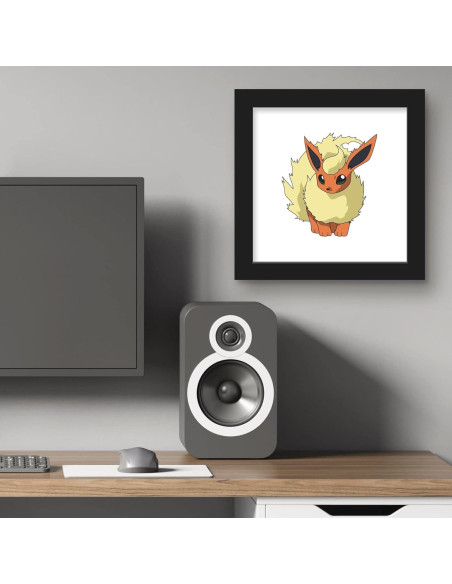 Póster de Arte Pokemon Flareon Trends International 30.48 cm Póster de Arte Pokemon Flareon Trends International 30.48 cm