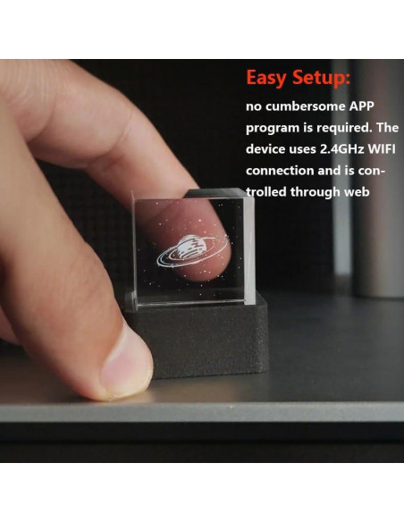 Proyector Holográfico HolaCube MLWSHR 3D con GIFs Proyector Holográfico HolaCube MLWSHR 3D con GIFs