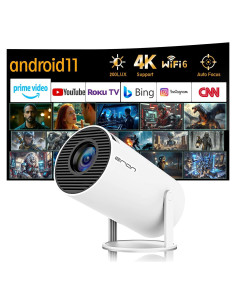 Proyector Mini Portátil ear&ear HY300 PRO 4K 1080P WiFi 6