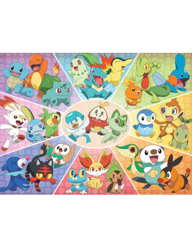 Rompecabezas 1000 Piezas Buffalo Games Pokémon 67.95x50.17 cm