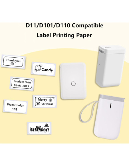 Cinta Etiquetadora NIIMBOT 15x30mm 6 Rollos Papel Blanco Cinta Etiquetadora NIIMBOT 15x30mm 6 Rollos Papel Blanco