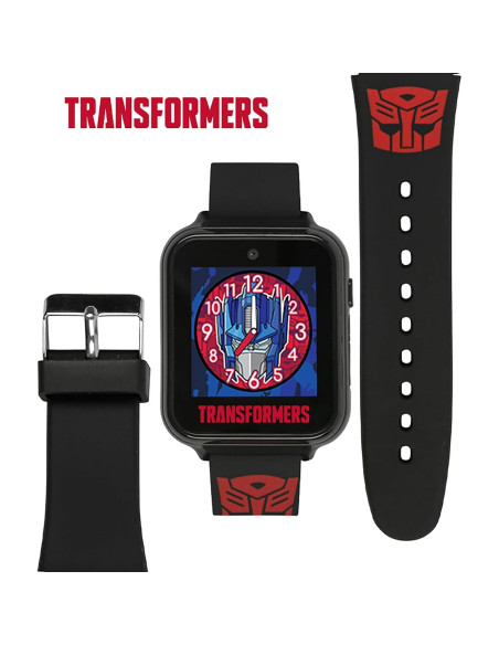 Reloj Inteligente para Niños Transformers Accutime con Cámara Reloj Inteligente para Niños Transformers Accutime con Cámara