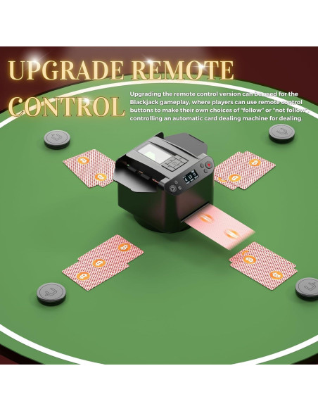 Barajador y Repartidor Automático de Cartas VQP 2 en 1 Barajador y Repartidor Automático de Cartas VQP 2 en 1