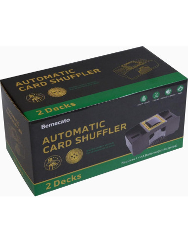 Barajador Automático de Cartas Bemecato para 1-2 Barajas