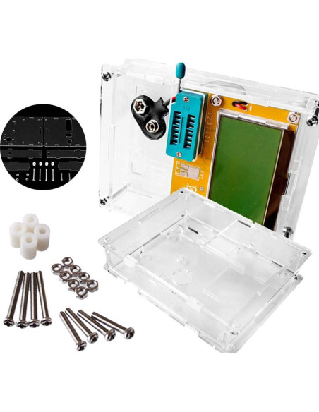 Probador Digital de Transistores AiTrip LCR-T4 con Estuche Probador Digital de Transistores AiTrip LCR-T4 con Estuche