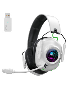 Auriculares Gaming Inalámbricos Krysenix KGH2 RGB 40h