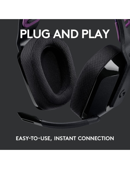 Auriculares Inalámbricos Logitech G535 para Juegos - Negro Auriculares Inalámbricos Logitech G535 para Juegos - Negro