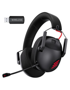 Auriculares Gaming Inalámbricos KAPEYDESI Capitán 600 - Negro