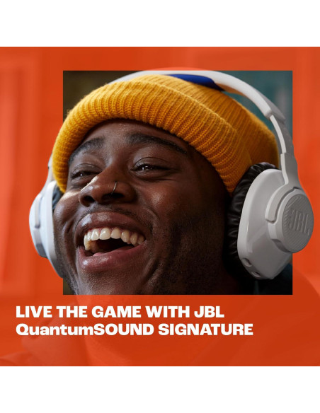 Auriculares inalámbricos JBL Quantum 360P para consola - Blanco Auriculares inalámbricos JBL Quantum 360P para consola - Blanco