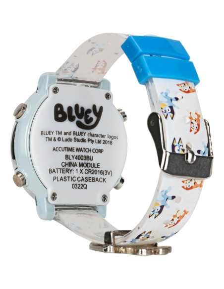Reloj Digital Accutime Bluey para Niños con Pantalla Iluminada Reloj Digital Accutime Bluey para Niños con Pantalla Iluminada