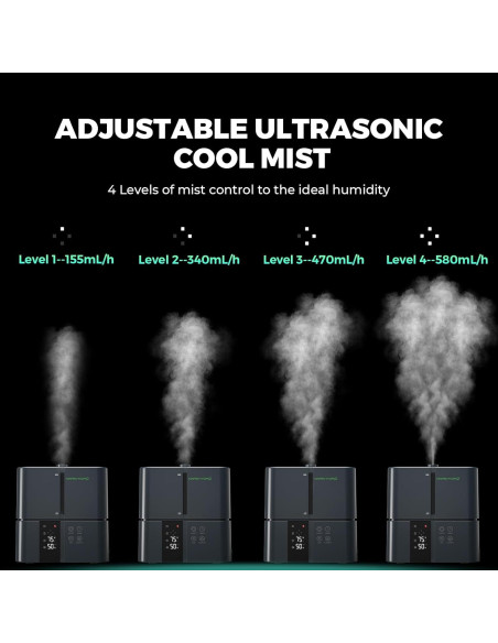 Humidificador de Plantas MARS HYDRO 5L con Temporizador y Control Remoto Humidificador de Plantas MARS HYDRO 5L con Temporizador y Control Remoto