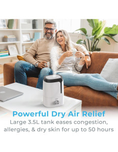 Humidificador ultrasónico Pure Enrichment HUME 3.5L silencioso 2