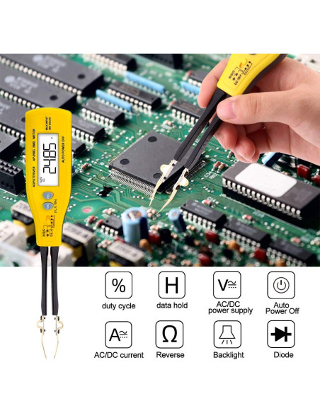 Multímetro Digital AOPUTTRIVER AP-990C SMD 6000 Cuentas Multímetro Digital AOPUTTRIVER AP-990C SMD 6000 Cuentas