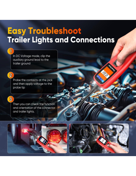 Probador de Circuitos Automotriz Autel PowerScan 12V-24V 12.19m Probador de Circuitos Automotriz Autel PowerScan 12V-24V 12.19m