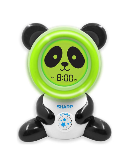 Reloj Despertador SHARP SPC084P Panda Luz Nocturna Reloj Despertador SHARP SPC084P Panda Luz Nocturna