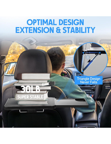 Bandeja de Volante Datanly 2 en 1 para Coche y SUV Bandeja de Volante Datanly 2 en 1 para Coche y SUV