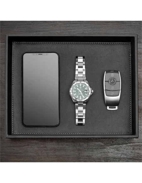 Bandeja de Valet de Cuero GALLAWAY para Hombres - Negro Bandeja de Valet de Cuero GALLAWAY para Hombres - Negro