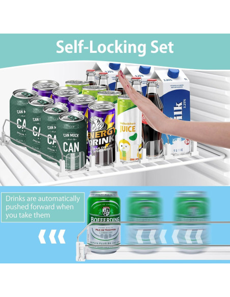 Dispensador de Latas de Refresco Hanmir 5 Filas 25 Latas Dispensador de Latas de Refresco Hanmir 5 Filas 25 Latas