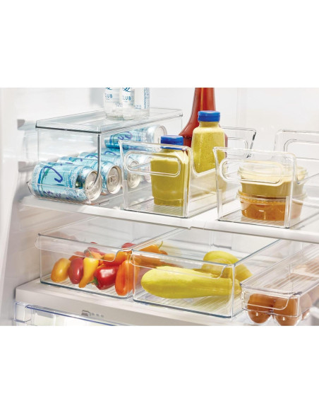 Organizador de Condimentos iDesign Set de 4 Transparente Organizador de Condimentos iDesign Set de 4 Transparente