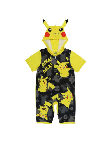 Mono de Pikachu para Niños - Talla 8 - 100% Poliéster