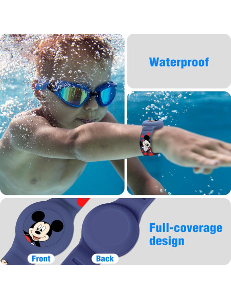 Pulsera Impermeable ZHOC para AirTag Niños - Azul Pulsera Impermeable ZHOC para AirTag Niños - Azul