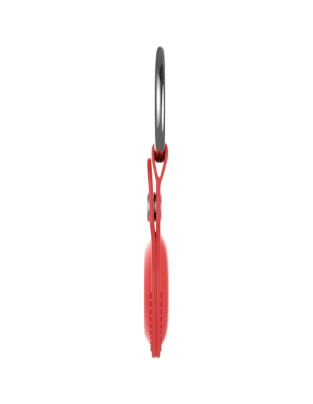 Soporte de cuero Snakehive para Apple AirTag - Rojo Soporte de cuero Snakehive para Apple AirTag - Rojo