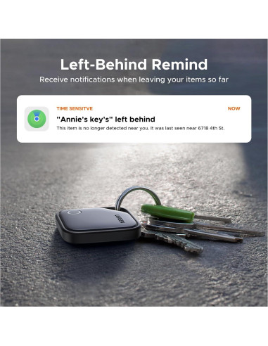 Etiqueta Inteligente UGREEN Finder Slim para iOS - Localizador Bluetooth