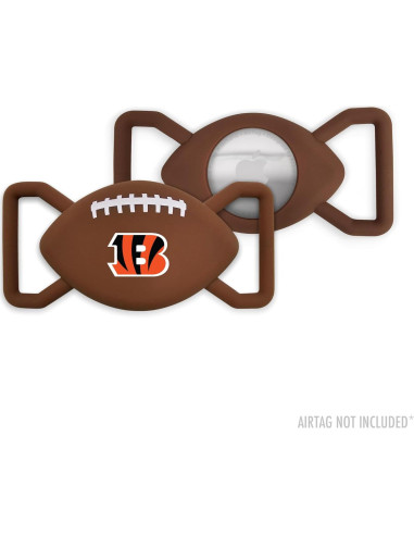 Soporte para Apple Air Tag NFL Bengals para perros