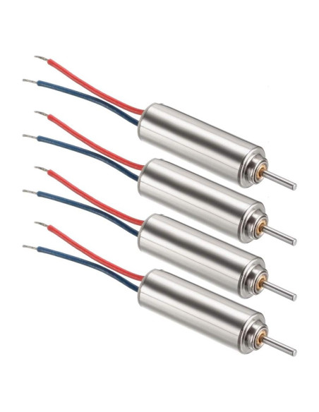 Motor Micro Sin Núcleo DC 3V uxcell 4x12mm 4PCS Motor Micro Sin Núcleo DC 3V uxcell 4x12mm 4PCS