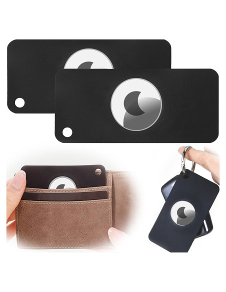 Soporte de Tarjeta AirTag MOSIYEEF para Cartera - Silicona Flexible Soporte de Tarjeta AirTag MOSIYEEF para Cartera - Silicona Flexible