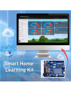 Kit de Inicio GeeekPi UNO R4 WiFi Bluetooth IoT 0.94kg 2