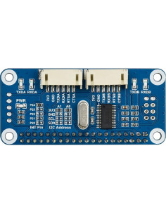HAT de Expansión Serial Waveshare para Raspberry Pi 2-ch UART 8 GPIOs 2