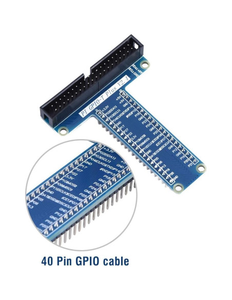 Módulo de extensión GPIO T-Type Serounder con cable de 40 pines Módulo de extensión GPIO T-Type Serounder con cable de 40 pines