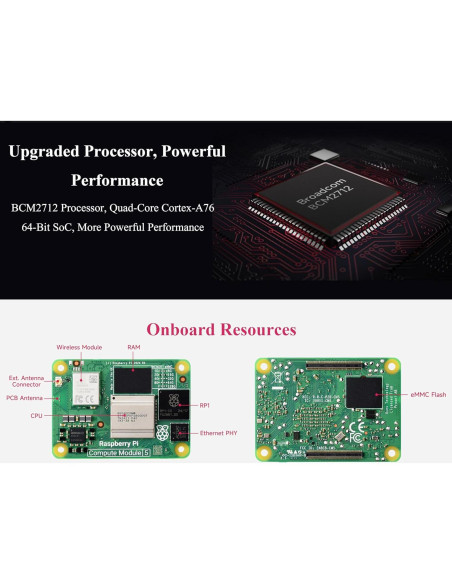 Kit Módulo de Cálculo 5 UeeKKoo CM5102016 Inalámbrico 2GB RAM Kit Módulo de Cálculo 5 UeeKKoo CM5102016 Inalámbrico 2GB RAM