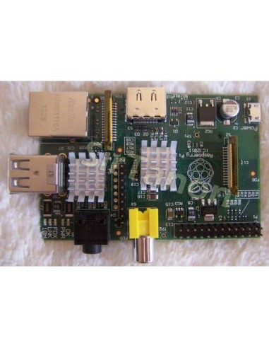 Juego de 2 Disipadores de Aluminio LinuxFreak para Raspberry Pi