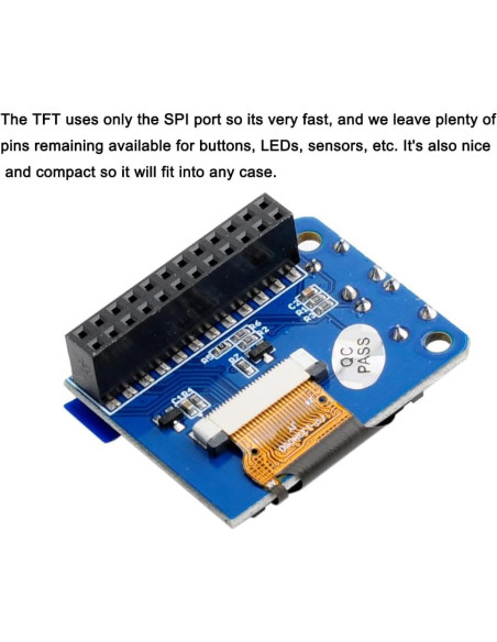 Mini PiTFT 1.3" Pantalla LCD 240x240 para Raspberry Pi Mini PiTFT 1.3" Pantalla LCD 240x240 para Raspberry Pi